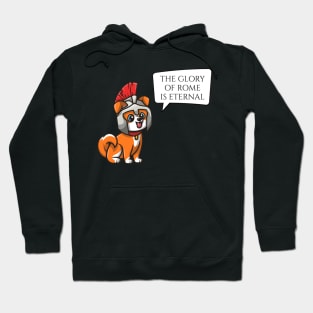 The Glory Of Rome Is Eternal - Ancient Roman Legionary Dog Hoodie